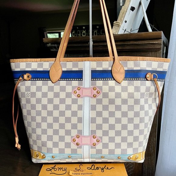 Neverfull Summer Trunk w/ Pouch(SEE OTHER POST FOR POUCH) - Picture 3 of 16